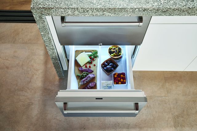 Sub-Zero® 24" Panel Ready Outdoor Refrigerator Drawers-2