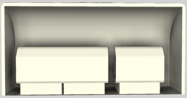 Vent-A-Hood® 42" Biscuit Retro Style Under Cabinet Range Hood-3