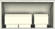 Vent-A-Hood® 42" Biscuit Retro Style Under Cabinet Range Hood-3