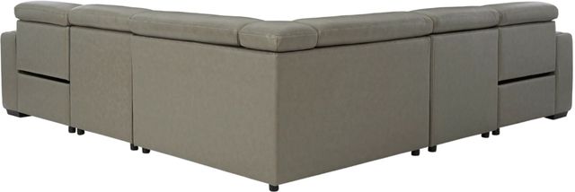 Signature Design by Ashley® Correze 5-Piece Gray Power Reclining Sectional-1