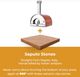 Fontana Forni Margherita 31" Red Pizza Oven -3