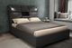 Bernards Calypso Music Black King Panel Bed with Bluetooth-1