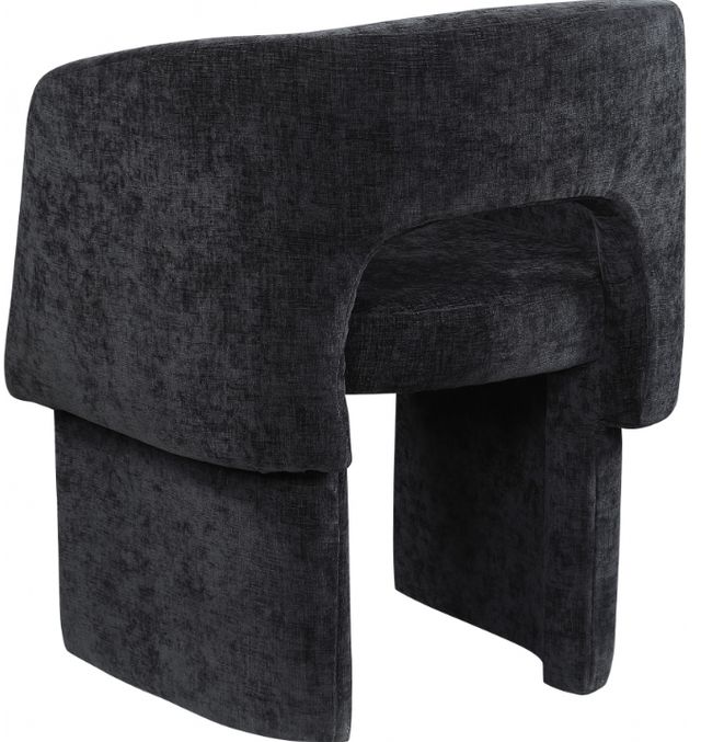 Meridian Furniture Emmet Black Chenile Dining Chair-3