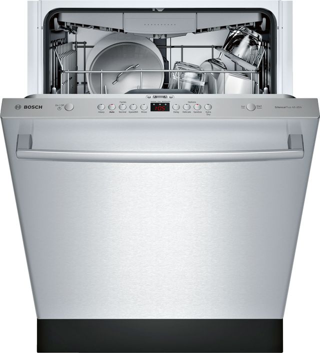Bosch 100 Series 24" Stainless Steel Built In Dishwasher