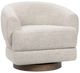 Classic Home Chassia Dusty Beige Swivel Chair-0