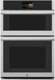 GE Profile™ 30" Stainless Steel Oven/Microwave Combo Electric Wall Oven with Convection-0