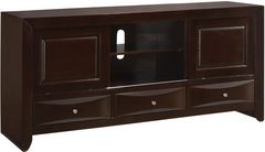 Crown Mark Emily Dark Cherry TV Stand
