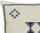 TOV Furniture Aztec Cream/Indigo 20" Square Throw Pillow-4