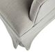 A & B Home Light Gray Accent Chair-4