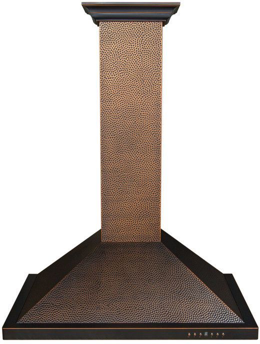 ZLINE Designer Series 30" Hand-Hammered Copper Wall Mount Range Hood-3