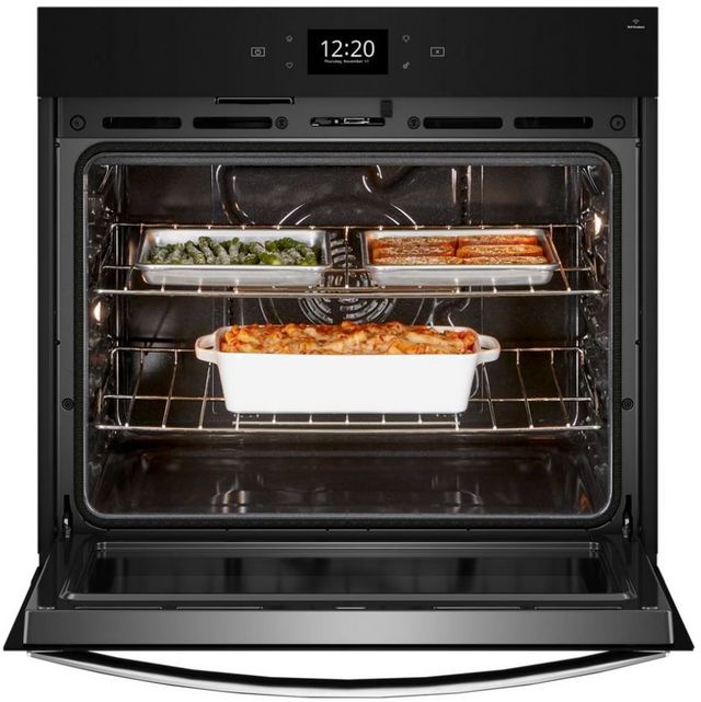 Whirlpool® 30" FingerPrint Resistant Stainless Steel Single Electric Wall Oven-4