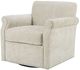 Olliix by Madison Park Cream Aldrich Swivel Chair-0