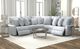 Catnapper® Majesty 3-Piece Shark Curved Power Reclining Sectional-5