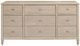 Riverside Furniture Carmella Pebble Oak 9-Drawer Dresser-2