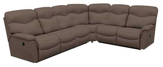 La-Z-Boy® James Mocha Reclining Sectional with Custom Layout Options-0