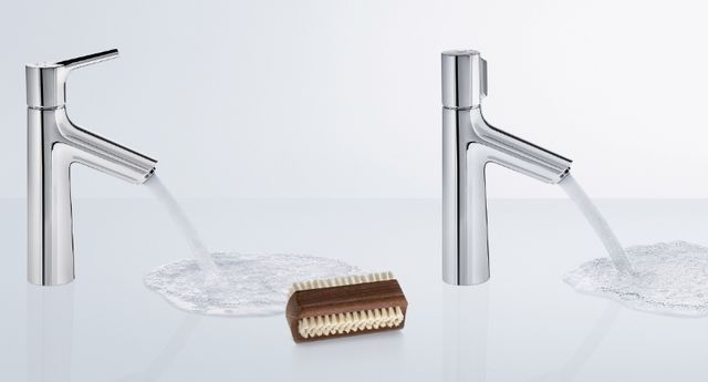 Hansgrohe Talis S Chrome Single-Hole Faucet with Pop-Up Drain-1