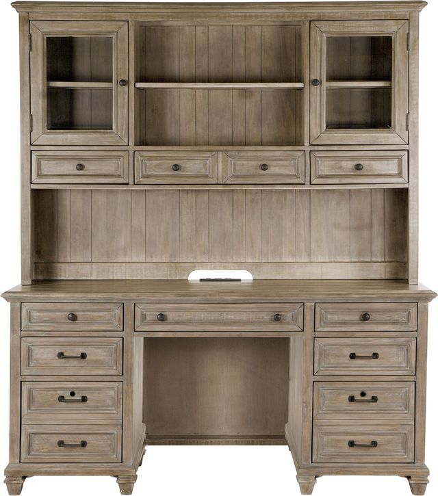 Magnussen Home® Lancaster Dovetail Grey Hutch-1