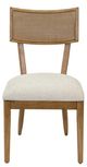 Martin Furniture Quincy Golden Brown/Off-White Side Chair-1