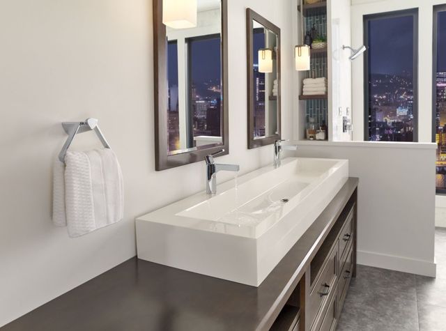 Delta Zura® Chrome Single Handle Bathroom Faucet-3