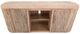 International Furniture Direct Balam Stained White TV Stand-5