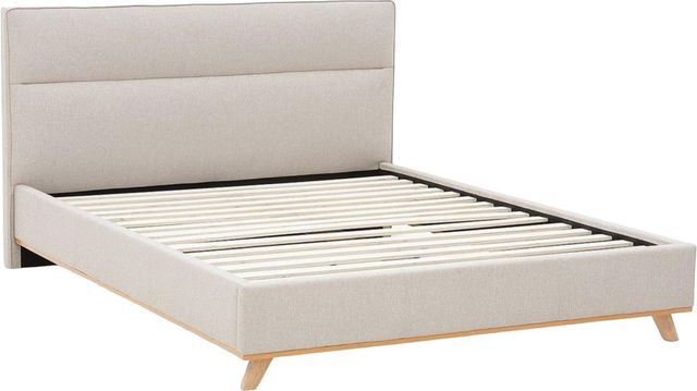 Fashion Bed Group® Rochelle Beige Queen Panel Bed-0