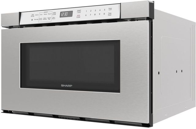 Sharp® 1.2 Cu. Ft. Stainless Steel Microwave Drawer-4