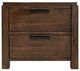 International Furniture Direct Raramuri Black Nightstand-4
