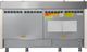 Viking® Tuscany 66” Pure White Pro Style Dual Fuel Range with Griddle-4
