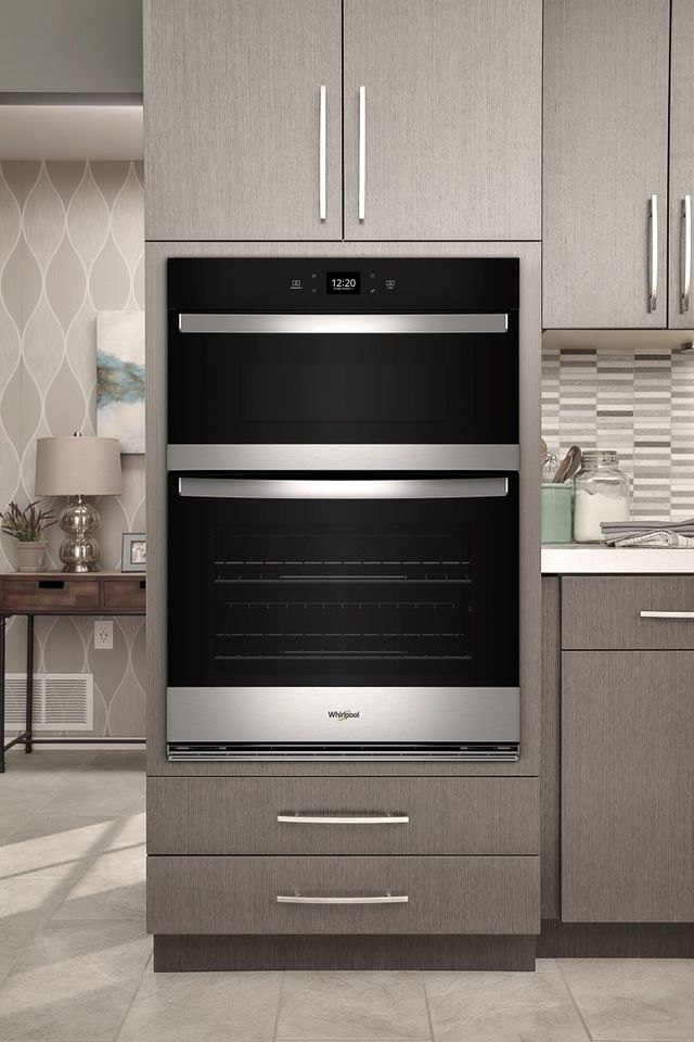 Whirlpool® 30" Stainless Steel Oven/Microwave Combo Electric Wall Oven-7