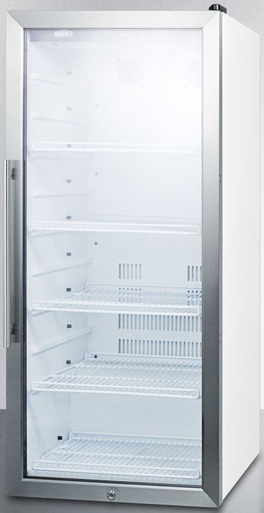 Summit® Commercial Series 9.0 Cu. Ft. Stainless Steel Beverage Center-1
