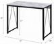 ACME Furniture Zaidin Antique White Writing Desk with Black Base-3