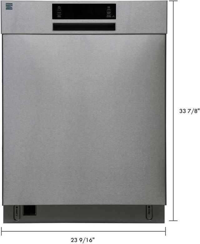Kenmore® 24" Fingerprint Resistant Stainless Steel Top Control Built-In Dishwasher with UltraWash®-1