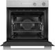 Fisher & Paykel Series 5 24” Brushed Silver Glass Contemporary Single Electric Wall Oven-1