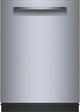 Lave-vaisselle encastré à commandes dissimulées de 24 po Bosch® - Acier inoxydable résistant aux traces de doigts-0