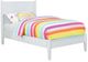 Furniture of America® Lennart White Twin Panel Bed-0