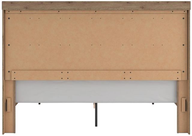Signature Design by Ashley® Oliandon Light Brown King Panel Storage Bed-4