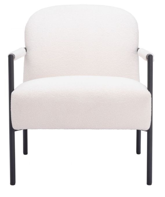 Zuo® Modern Chicago Ivory Accent Chair-1