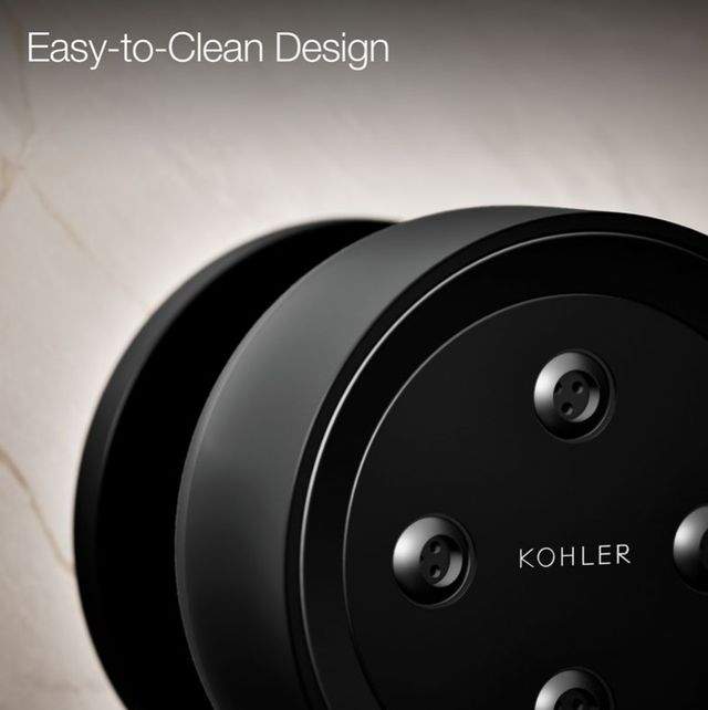 KOHLER® Statement® Matte Black 2.5 GPM Round Single-Function Body Spray-4