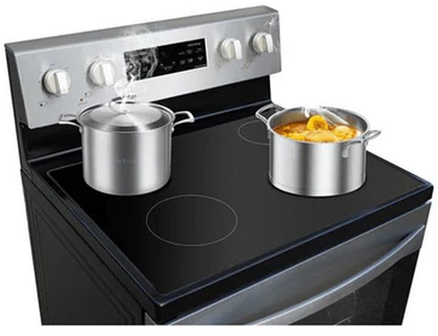 Kenmore® 30" Black/Fingerprint Resistant Stainless Steel Freestanding Electric Range with Air fry-3
