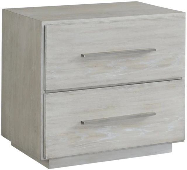 Modus Furniture Destination Cotton Gray Nightstand-0