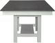 Liberty Furniture Brook Bay 7-Piece Carbon Gray/Textured White Optional Trestle Dining Table Set-3