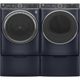 GE® Sapphire Blue Front Load Laundry Pair-4
