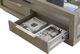 Modus Furniture Oxford Glass Top Coffee Table with Mineral Base-3