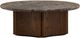 Dovetail Furniture Oja Dark Brown Coffee Table-1