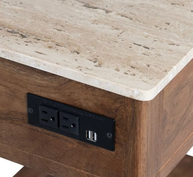 Crestview Collection Liam Brown Side Table-3