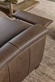 Hooker® Furniture Ready-Made Upholstery Julian Rowe Chocolate Power Recliner with Power Headrest-4