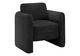 Monarch Specialties Inc. Black 32" Fully Upholstered Accent Chair-0