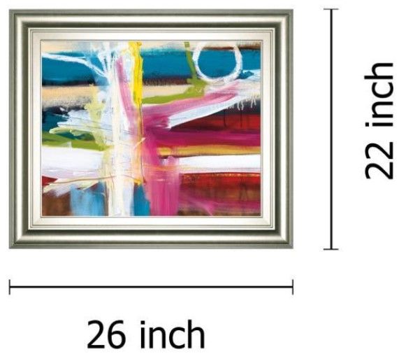 Classy Living St. Germain Color Blind 22" Wall Art-2