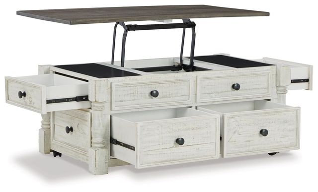 Signature Design by Ashley® Havalance 3-Piece Gray/White Living Room Table Set-1