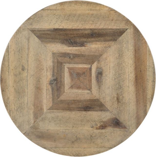 Hooker® Furniture St. Armand Light Wood End Table with Bronze Base-1